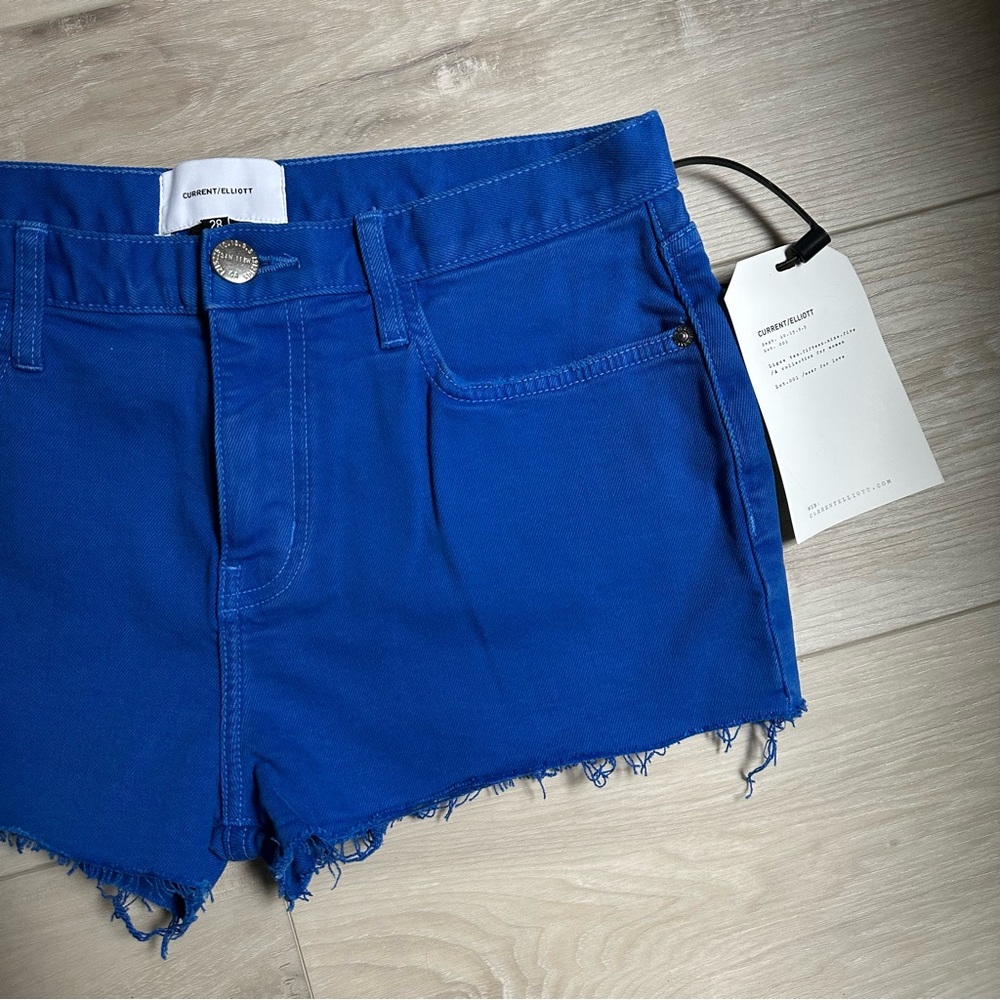 Current/Elliot the Boyfriend Jean shorts - size 28 - new with tags - blue
